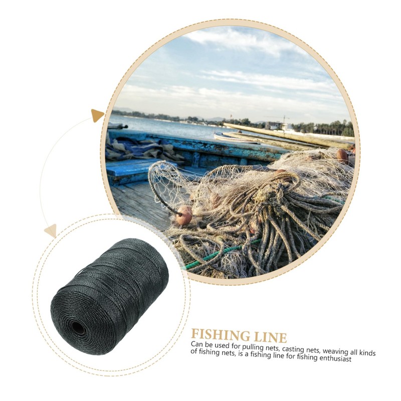 Operitacx Fishing Net Repair Rope Braided Nylon Twine Line for