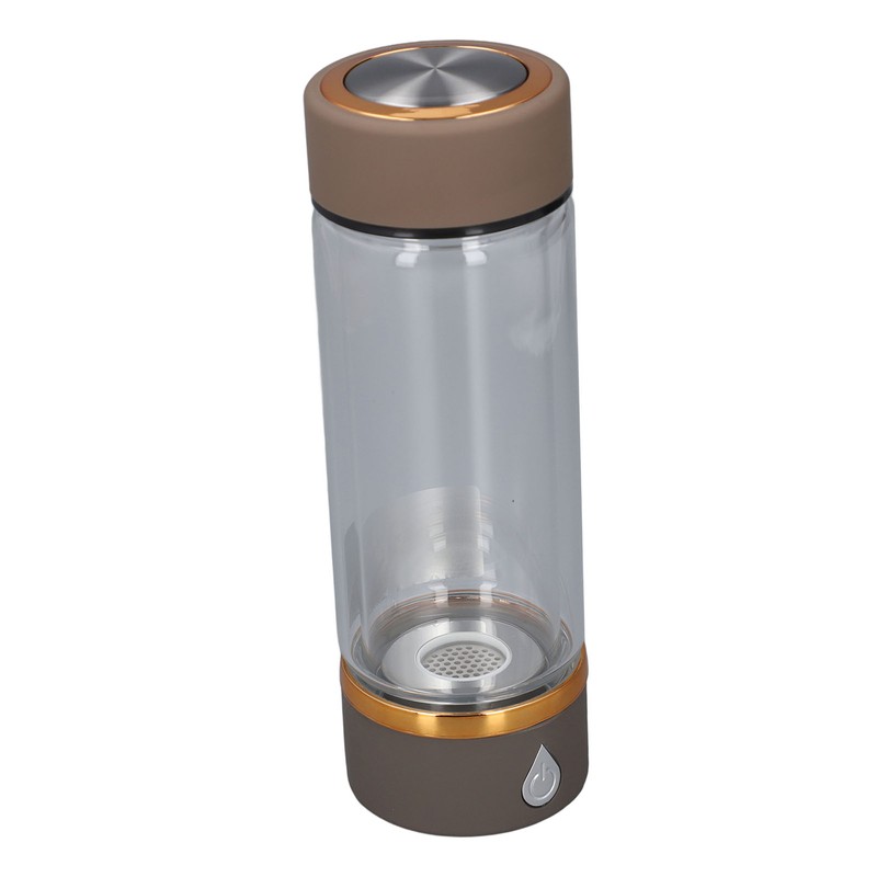 Hydrogen Water Bottle Generator Glass Smart Portable Rechargeable Ionizer Machine