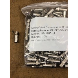 Gilbert GFSFC59HEC RG59 HEC Connectors bag of 100