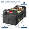 Femuar Car Trunk Organizer, Car Storage Organizer with Large Capacity