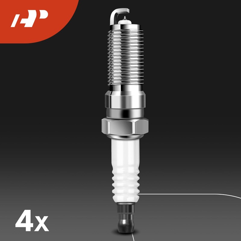 A-Premium Set of 4 Ignition Coil Pack and Iridium Spark