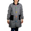 KLOTZZ Nursery Painting Apron for Nursery, Checked Craft Coat, Women,
