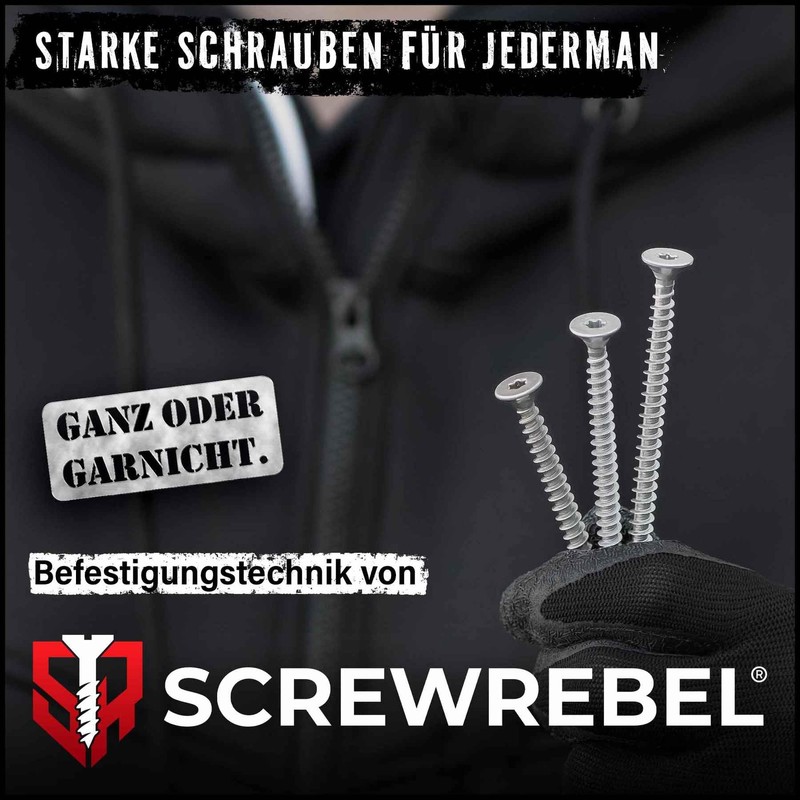 Chipboard Screws Stainless Steel A2 - 4.5 x 50 mm,