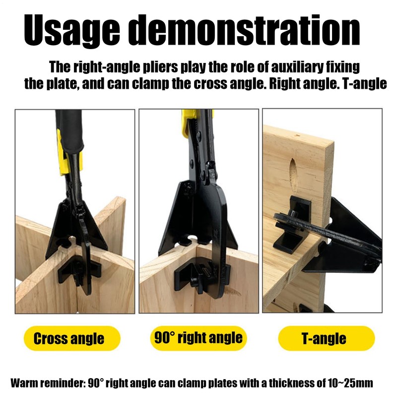Corner Clamp - Right Angle Woodworking Jig Tools,Heavy-Duty Ergonomic Positioning