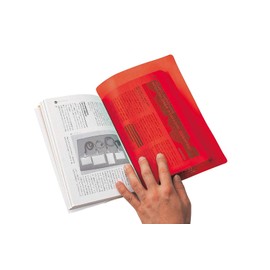 Nishi Kei M-535R ajiki Red Transparent A5 5 Pieces