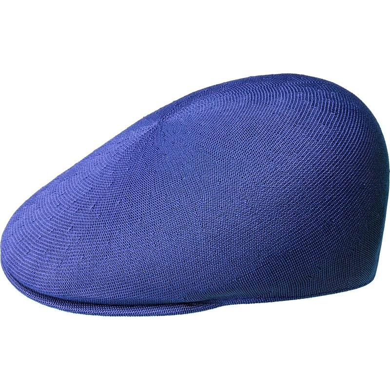 Kangol Seamless Tropic 507 Flat Cap Peaked Cap Royal Blue