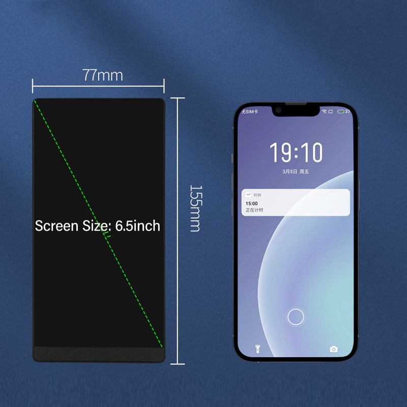 LCD Writing Tablet 6.5 Inch Electronic Graffiti Hand Painted Pad