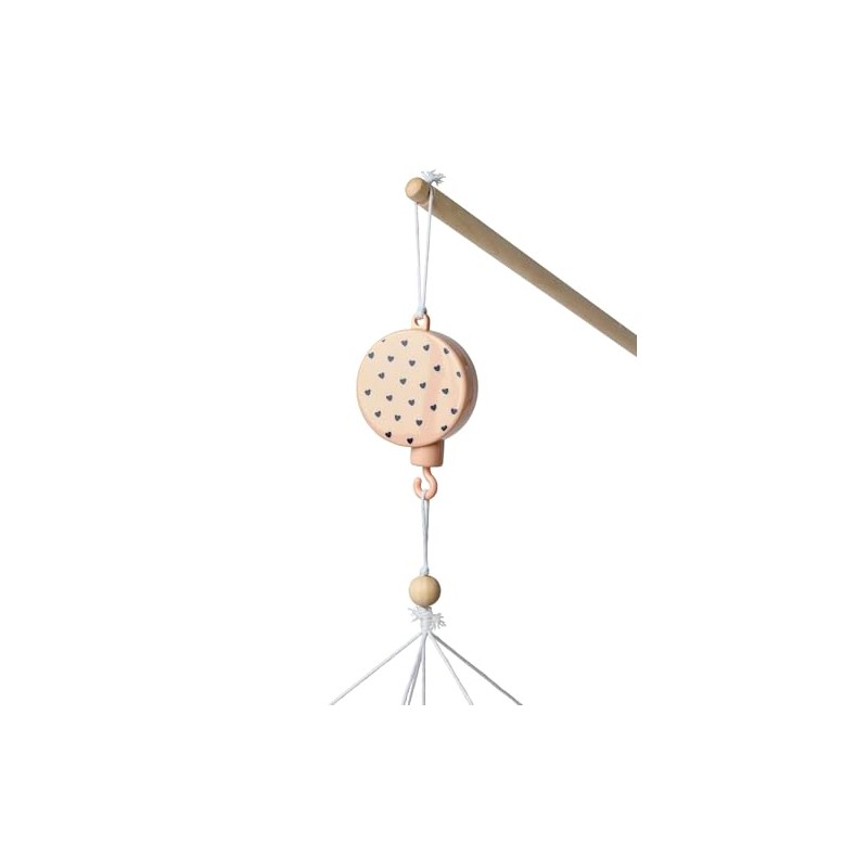 VERTBAUDET Baby Music Mobile Lovely Leopard Pink Printed