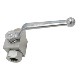 Hydraulic 2 Way High Pressure Ball Valve 1/2 Inch NPT 7250 PSI KHB Shut-Off Hydraulic Ball Valve