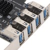 USB 3.0 PCIE Expansion Card PH64 2U/4U VL805 Chip 5Gbps