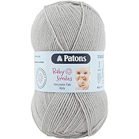 Patons Fairytale Fab 4ply, Grey (1090), 50g