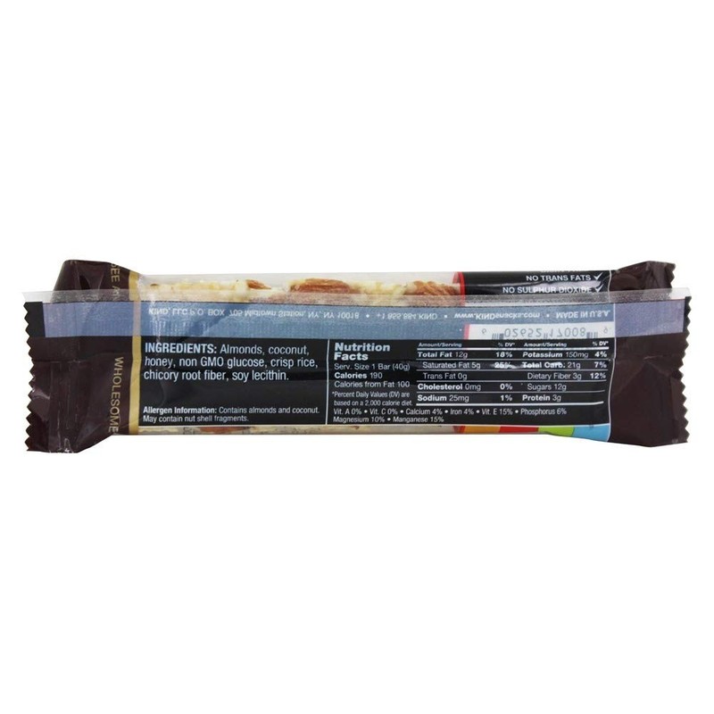 Kind Almond and Coconut Bar, 1.4 Ounce -- 12 per