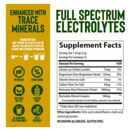 Trace Minerals  Keto Electrolyte Powder 11.6 Oz 330gr  Pol                                                                                            