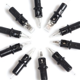 Illusionist Ultra Premium Professional Cartridge Needles w/Grip Wrap Tape #12 Curved Magnum 20 Pack (1211CM)