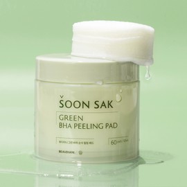 Beaudiani View Diani Skin Irregularity Exfoliation Houttuynia Cordata Baja Facial Peeling Eraser Pad Toner Pad 60 sheets / 뷰디아니 피부요철 각질제거 어성초 바하 얼굴필링 지우개패드 토너패드 60매
