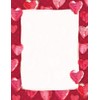 Great Papers! Fuzzy Hearts Letterhead, 8.5"x11", 80 Count (2012409)
