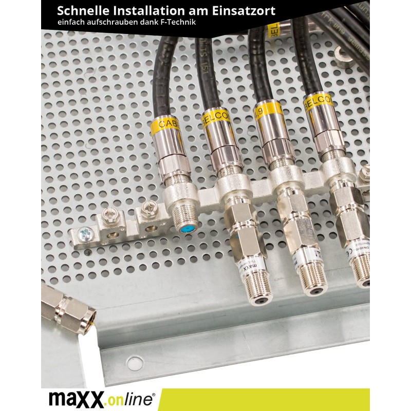 maxx.onLine Surge Protection & Lightning Protection Filter with 4-Way Earth