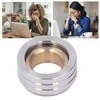 Fidget Mechanic Ring Toy Anxiety Relieving Stainless Steel Portable Rotation