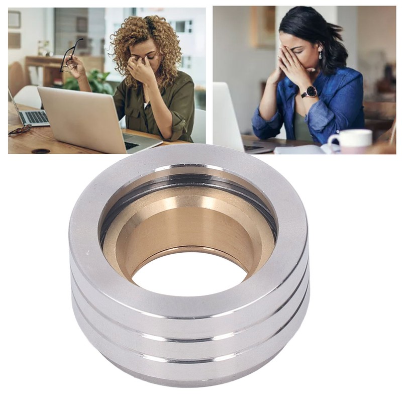 Fidget Mechanic Ring Toy Anxiety Relieving Stainless Steel Portable Rotation