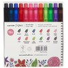 Uni-Ball Signo RT1 UMN-155N Gel Rollerball Pen - 12 Colours