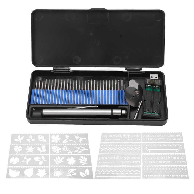 Mini Electric Engraver Etching Pen USB Rechargable Engraving Machine with