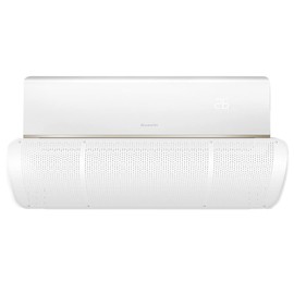 Ncheli Air Conditioning Wind Deflector, Perforated Deflector for Air Conditioners, Ultralight Environmentally Friendly ABS, Suitable for Home and Office (27 x 90 cm) (Pure White - ABS)