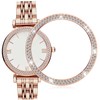 BIUDECO 1pcs Rhinestone Watch Case Protector for Watch Stylish Bumper