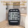Jayron JR-KT001 Digital Timer Large LCD 3 Channel Countdown Timer,Kitchen