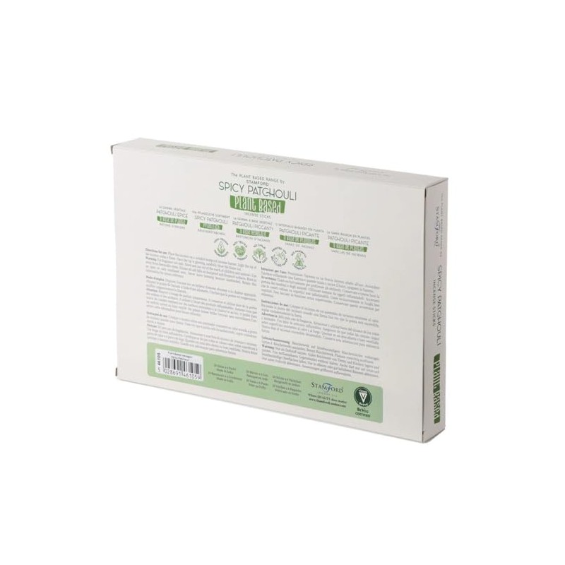 6x Premium Plant Based Stamford Hex Incense Sticks - Spicy