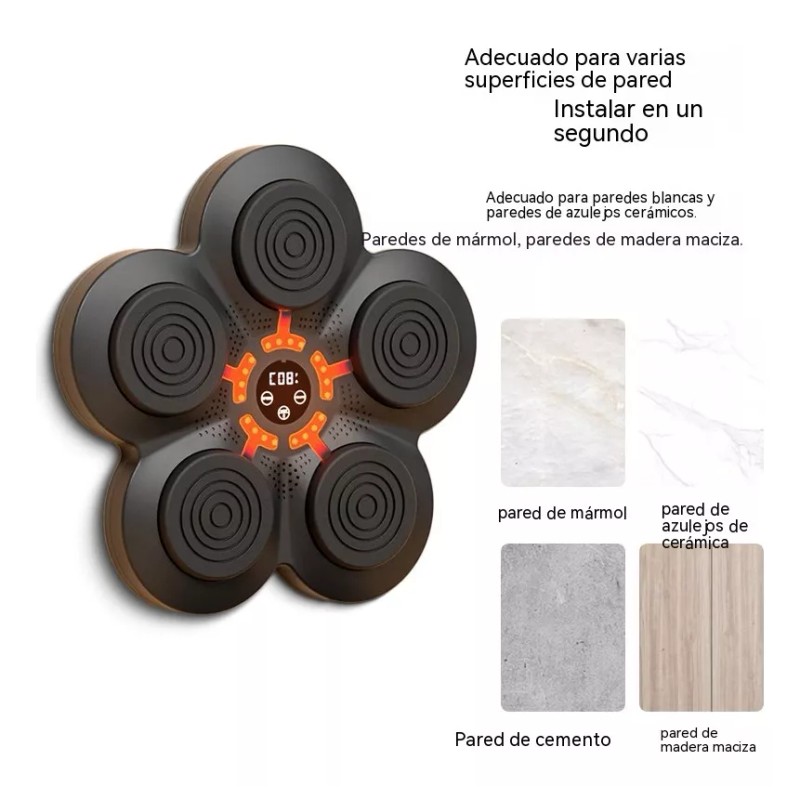 Generic Máquina De Boxeo De Música Inteligente Objetivo De Pared