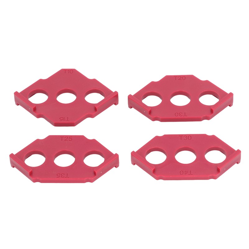 4PCS C Corner Templates Woodworking Router Trimmer Template Straight Bevel