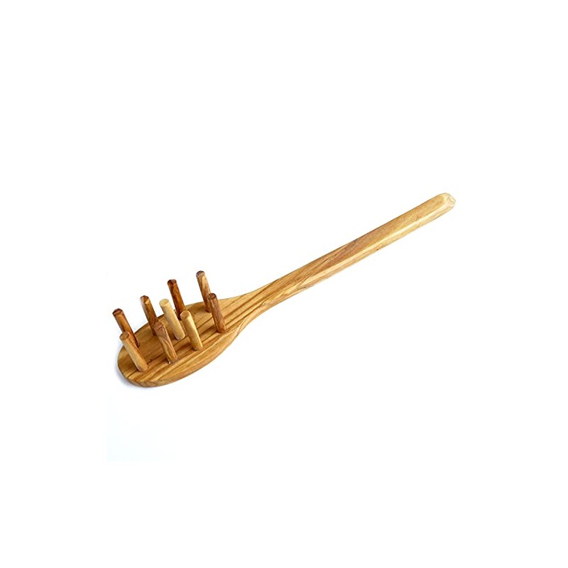 [arteinolivo] Olive Wood Spaghetti Spoon (31 cm)