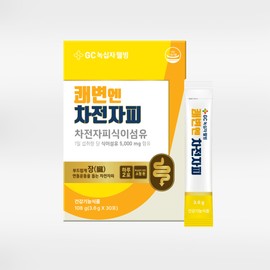 Green Cross Wellbeing Kwaebyunen Psyllium Husk Pill Vegetable Dietary Fiber Gut Health 5000mg 30 sachets, 1 pack / 녹십자웰빙 쾌변엔 차전자피 환 식물성 식이섬유 장건강 5000mg 30포, 1개
