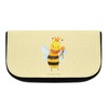 Mr. & Mrs. Panda Cosmetic Bag Bee King, yellow, Hand