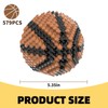 Kadele Basketball Block Set, Adults challenging STEM Block Decorations, Miniature
