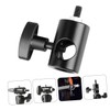 KOMBIUDA Tripod Flashlight Adapter Screw Camera Stand Adapter for Fill