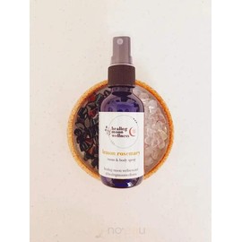 HEALING MOON WELLNESS - Lemon Rosemary Essential Oil Room & Body Spray