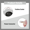 Replacement CPU Fan for NUC8 Series, Computer Host Fan, Low