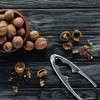TRIXES Metal Nutcracker - Walnut Cracker Opener with Rubber Grips