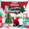 Christmas Vacation Backdrop Funny Christmas Banner New Year Winter Xmas