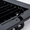 Fits 12x4 Duct Opening Steel Adjustable Air Supply Grille by