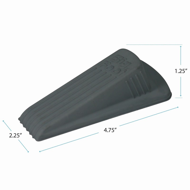 MASTER MANUFACTURING Rubber Door Stop - Big Heavy Duty Bottom