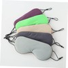 FRCOLOR 1pc Dual Use Silk Sleep Eye Mask Light Blocking