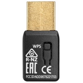 Edimax Wi-Fi 5 802.11ac Mini AC1200 Dual-Band MU-MIMO Adapter for PC, Wireless AC Mini USB 3.0 Adapter Dongle, Windows 11 Plug-n-Play, Mac OS, Linux, EW-7822UTC