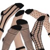 Ymapinc 5Pairs Sheer Socks Women Ankle Thin Fishnet Glass Mesh