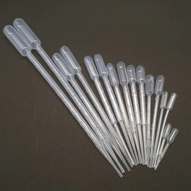 20 pieces up to 200 pieces lab 0.2 ml 0.5 ml 1 ml 2 ml 3 ml 5 ml 10 ml plastic pasteur pipette transfer dropper for school experiment laboratory glass (capacity: 10 ml 20 pieces)
