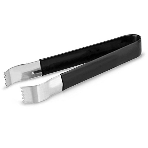 Pom Tongs Black 6inch - 6" Vinyl Coated Tongs for