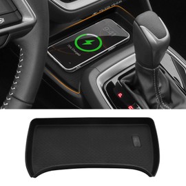 Wireless Charging Protective Pad for Subaru Crosstrek 2025 2024 Car Accessories Wireless Charger Anti-Slip Mat Cordless Charger Heat Insulating Silicone Material Non Slip Waterproof Easy to Clean