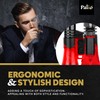 Palió Siena Single Jet-Flame Refillable Butane Torch Lighter, Red |