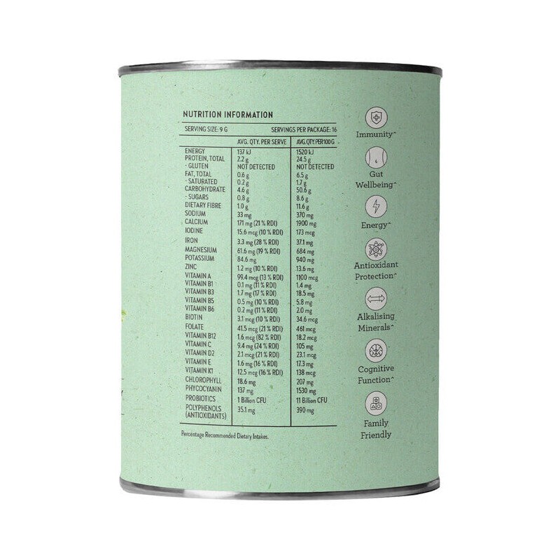 Nutra Organics Super Greens + Reds, 150 g